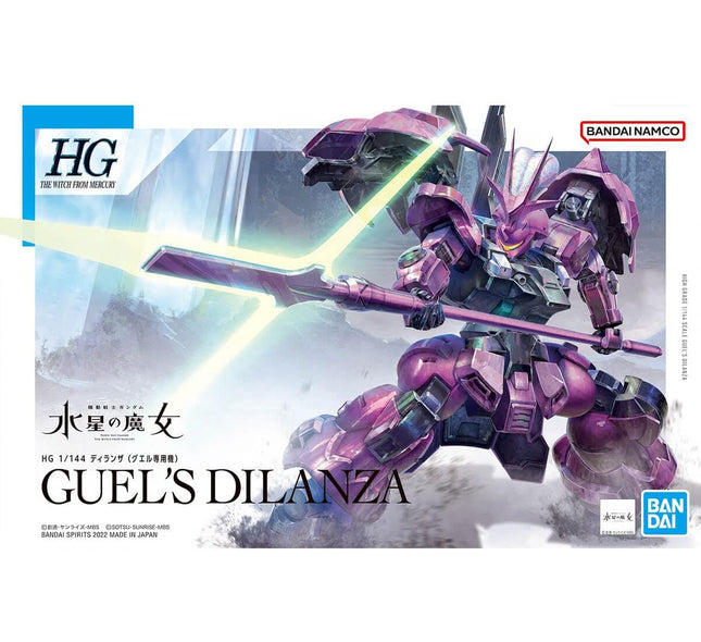 Bandai Hobby - 1/144 HG Gundam The Witch from Mercury - Guel's Dilanza Model Kit