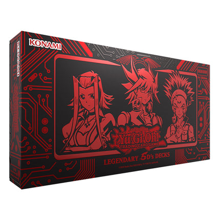 Konami - Yu-Gi-Oh! Legedary 5D's Decks Collector's Set (ENGLISH EDITION)