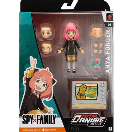Spy X Family, Anya Forger - Total Anime 6.5-Inch Scale Figure With Accessories