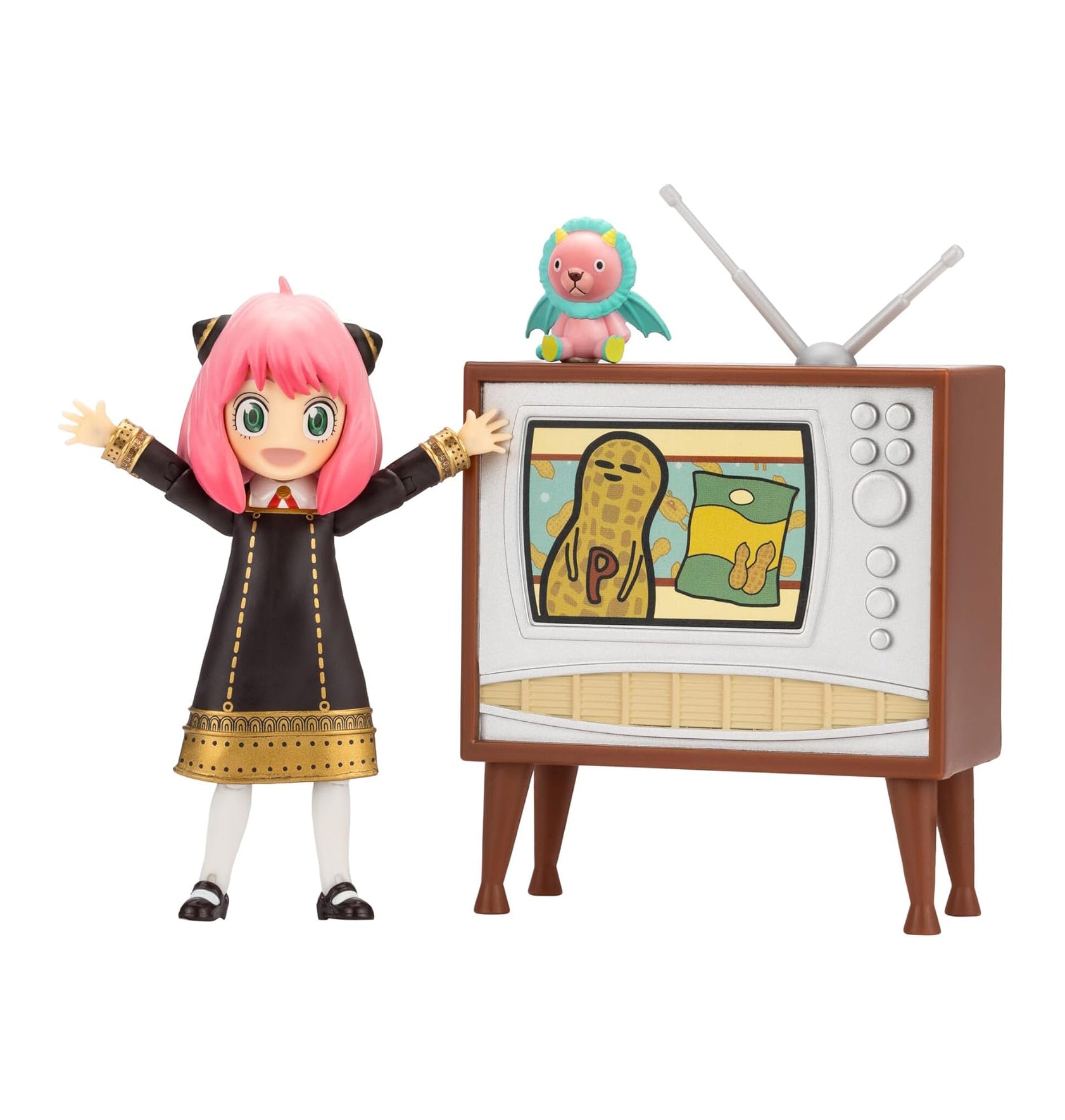 Spy X Family, Anya Forger - Total Anime 6.5-Inch Scale Figure With Accessories