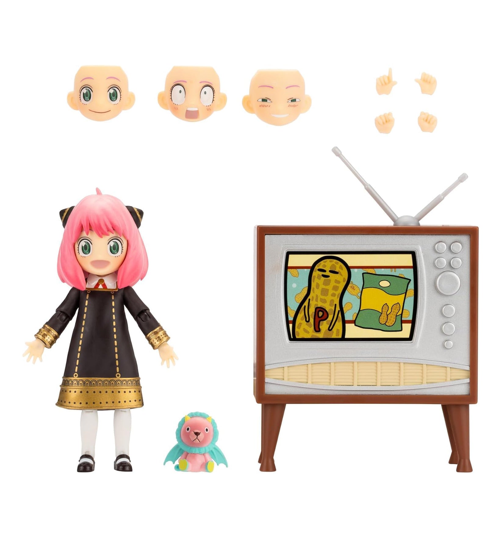 Spy X Family, Anya Forger - Total Anime 6.5-Inch Scale Figure With Accessories