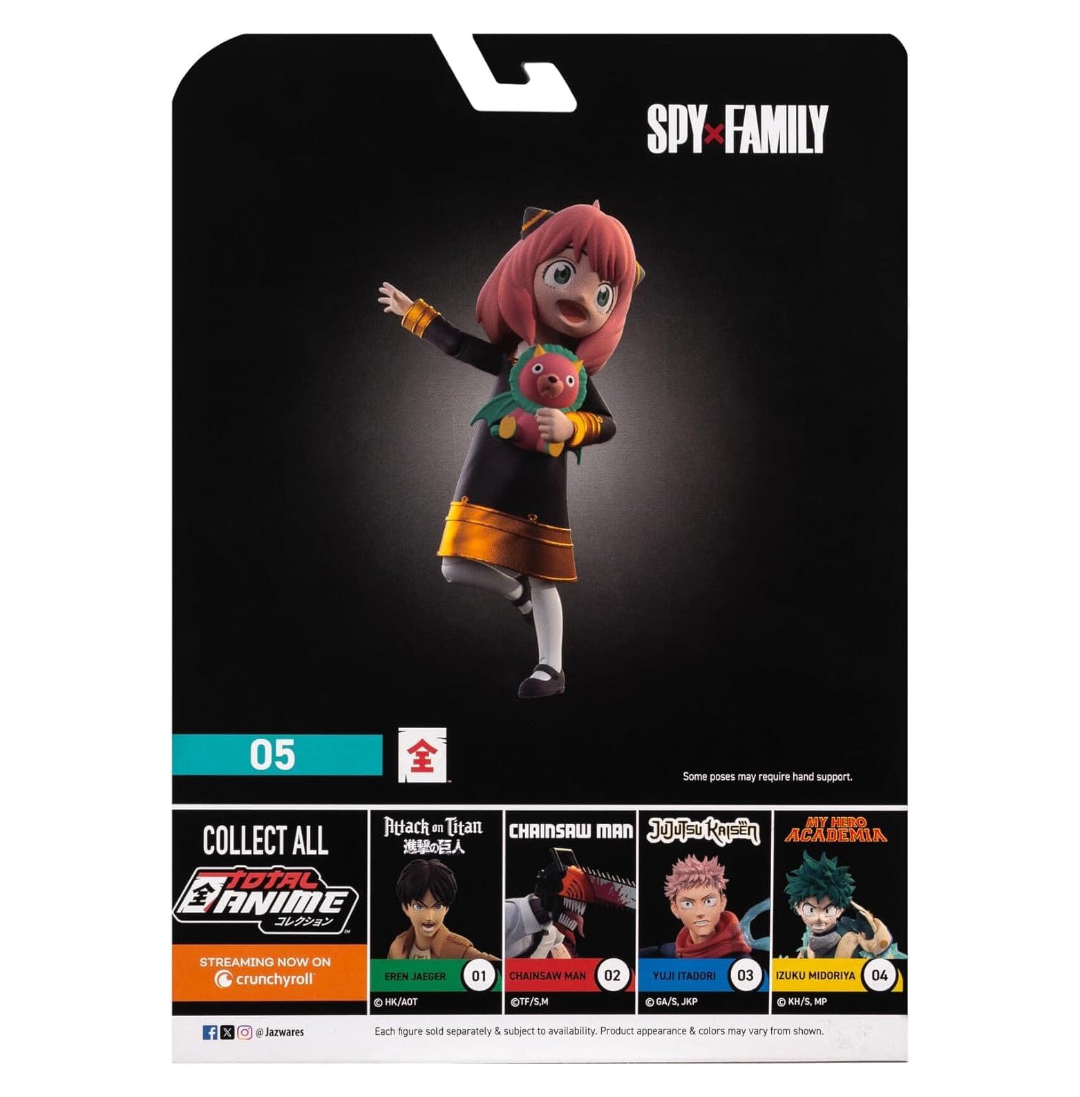 Spy X Family, Anya Forger - Total Anime 6.5-Inch Scale Figure With Accessories