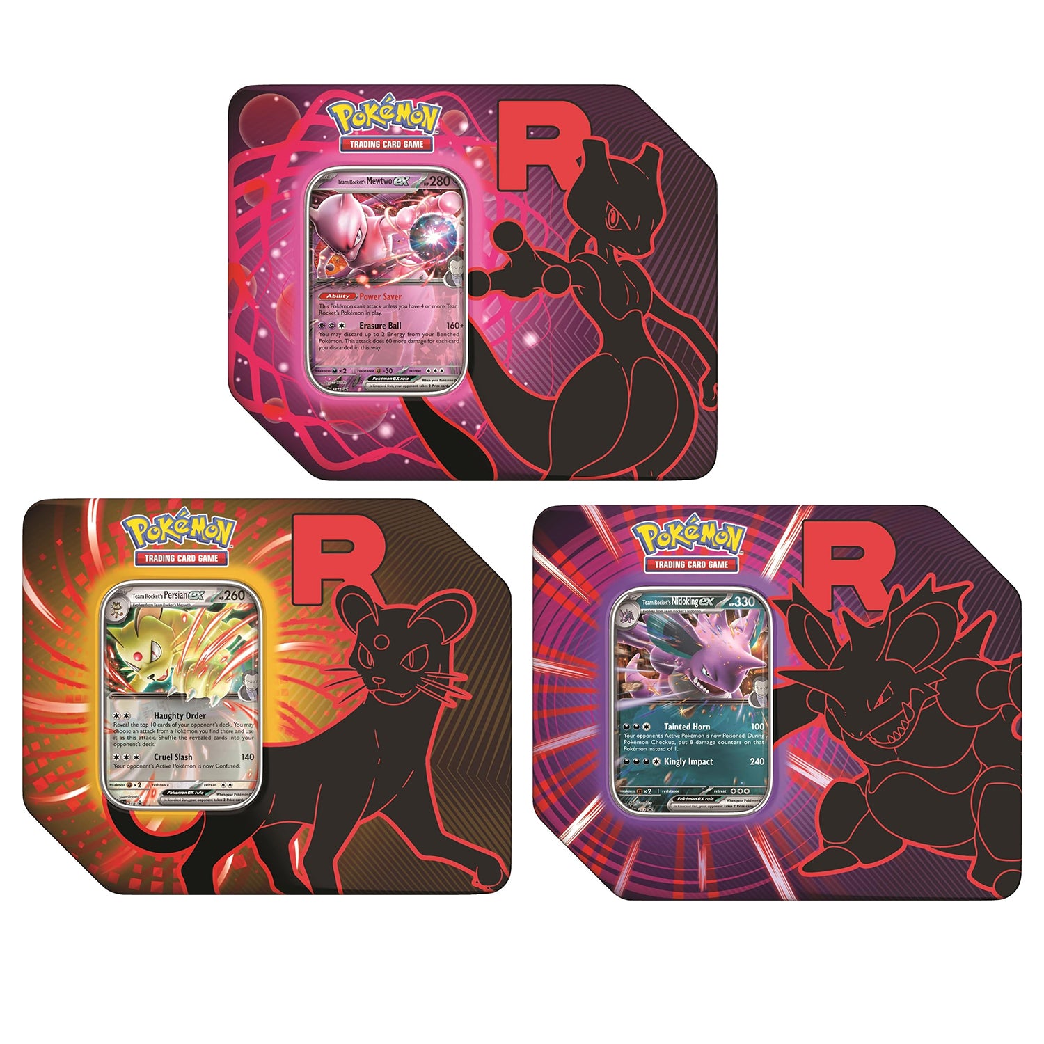 Pokémon TCG: Team Rocket Tins (ENGLISH EDITION)