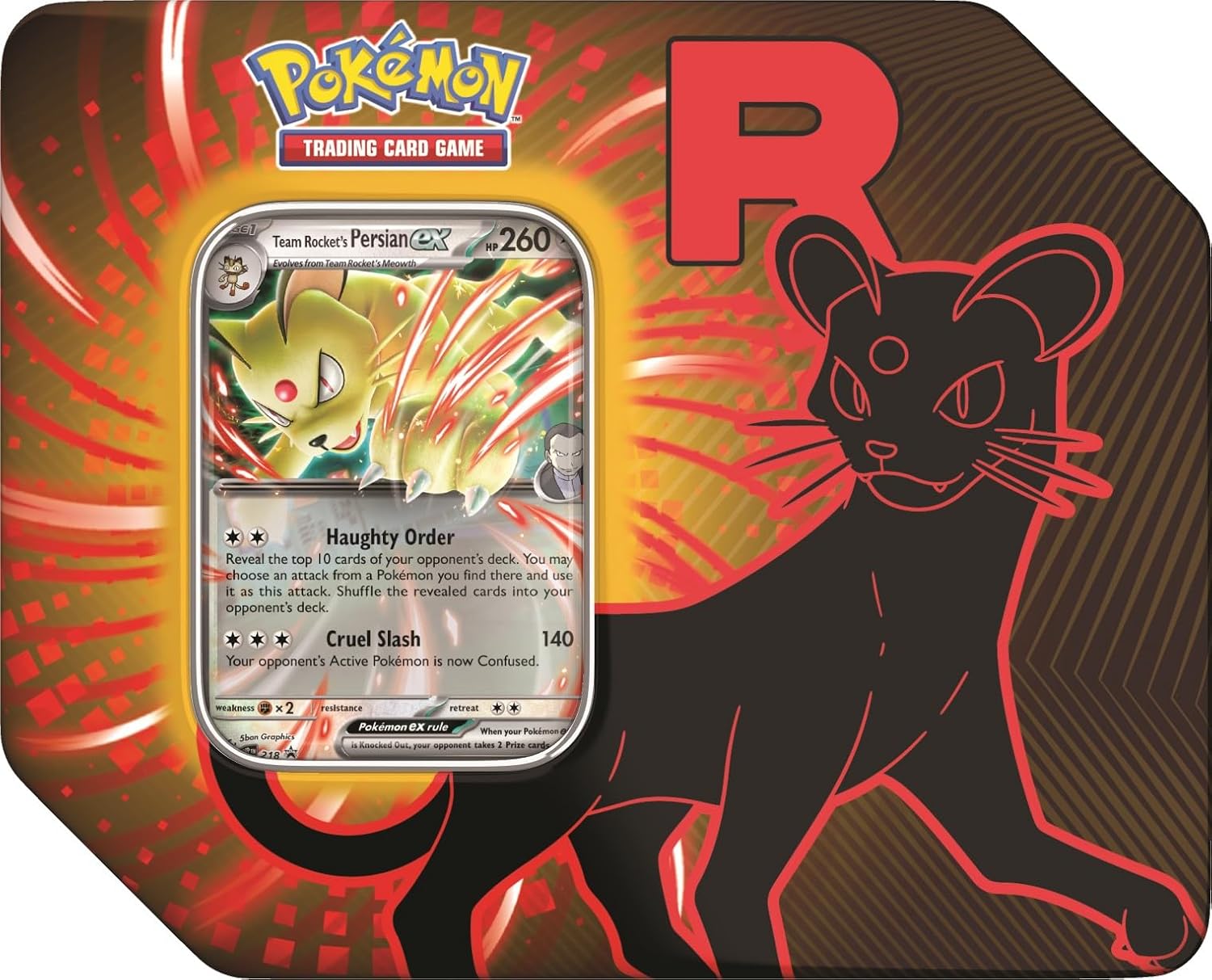 Pokémon TCG: Team Rocket Tins (ENGLISH EDITION)