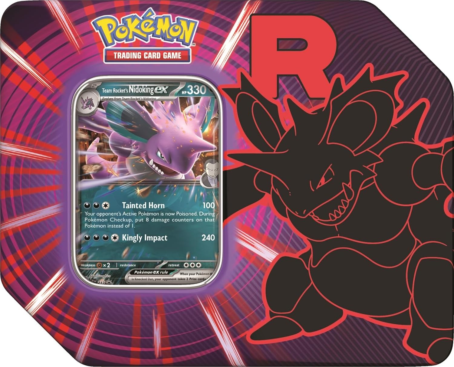 Pokémon TCG: Team Rocket Tins (ENGLISH EDITION)