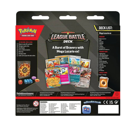 Pokémon TCG: Lucario EX League Battle Deck (ENGLISH EDITION)