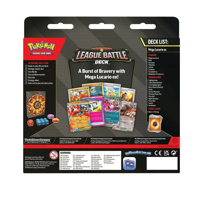 Pokémon TCG: Lucario EX League Battle Deck (ENGLISH EDITION)