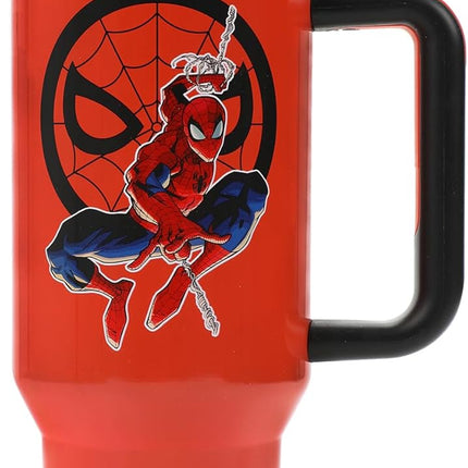 The Amazing Spider-man 40 oz. Sculpted Handle Stainless Steel Tumbler