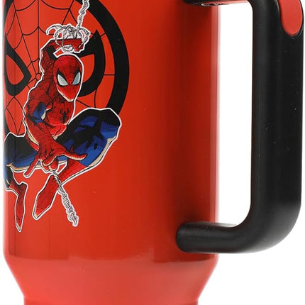 The Amazing Spider-man 40 oz. Sculpted Handle Stainless Steel Tumbler