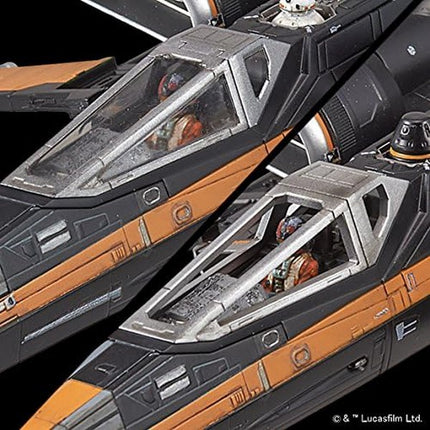 Bandai Hobby - Star Wars The Force Awakens 1/72 Poe's X-Wing Fighter Model Kit