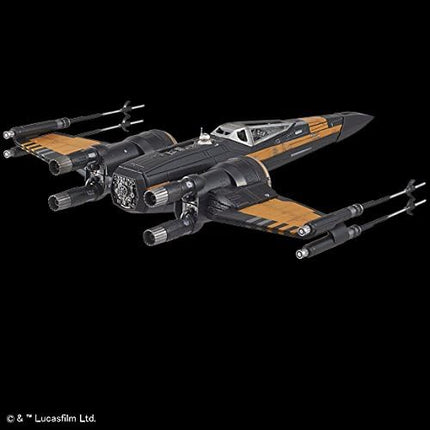 Bandai Hobby - Star Wars The Force Awakens 1/72 Poe's X-Wing Fighter Model Kit