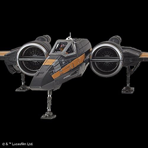 Bandai Hobby - Star Wars The Force Awakens 1/72 Poe's X-Wing Fighter Model Kit