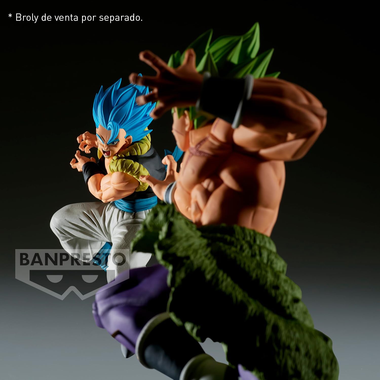 Banpresto - Dragon Ball Super - Super Saiyan God Super Saiyan Gogeta (vs Super Saiyan Broly), Bandai Spirits Match Makers Figure