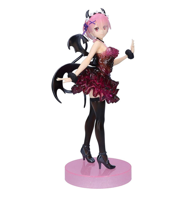 Banpresto - Re:Zero-Starting Life in Another World - Ram Special Color ver. Clear & Dressy, Bandai Spirits Espresto Figure