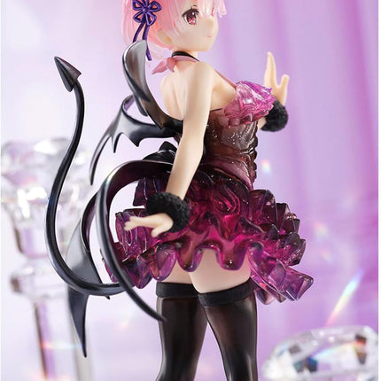 Banpresto - Re:Zero-Starting Life in Another World - Ram Special Color ver. Clear & Dressy, Bandai Spirits Espresto Figure
