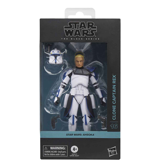 STAR WARS The Black Series Clone Captain Rex, Ahsoka Premium Collectible 6 Inch Action Figure