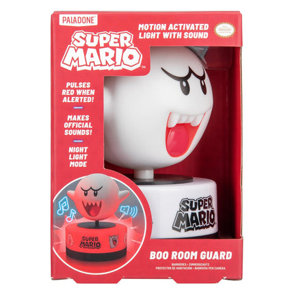 Paladone Super Mario Boo Motion Sensor Room Guard and Night Light