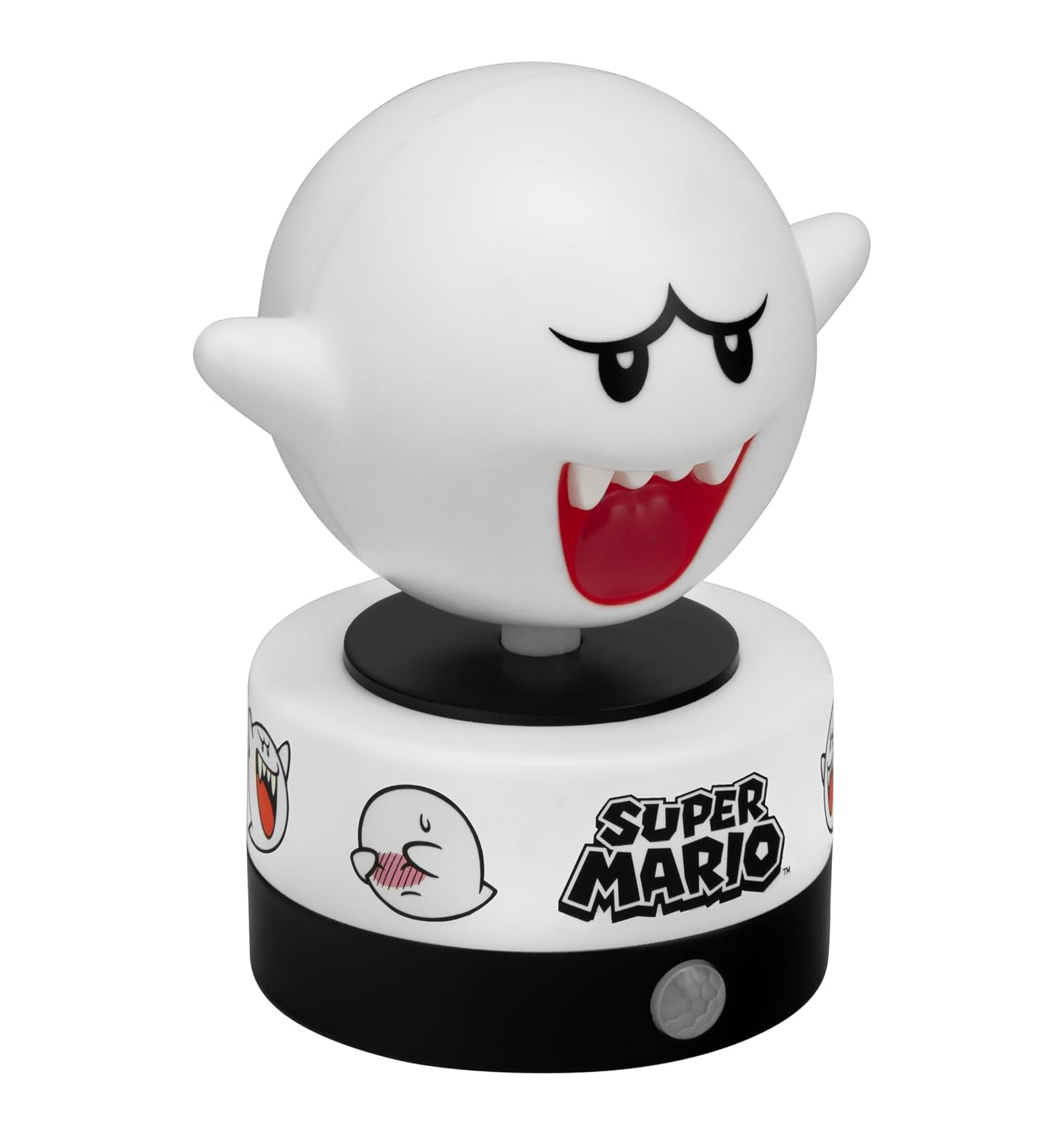Paladone Super Mario Boo Motion Sensor Room Guard and Night Light