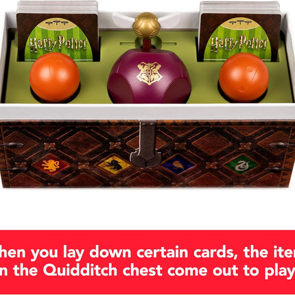 Harry Potter Catch The Golden Snitch, A Quidditch Board Game for Witches, Wizards and Muggles, Family Game