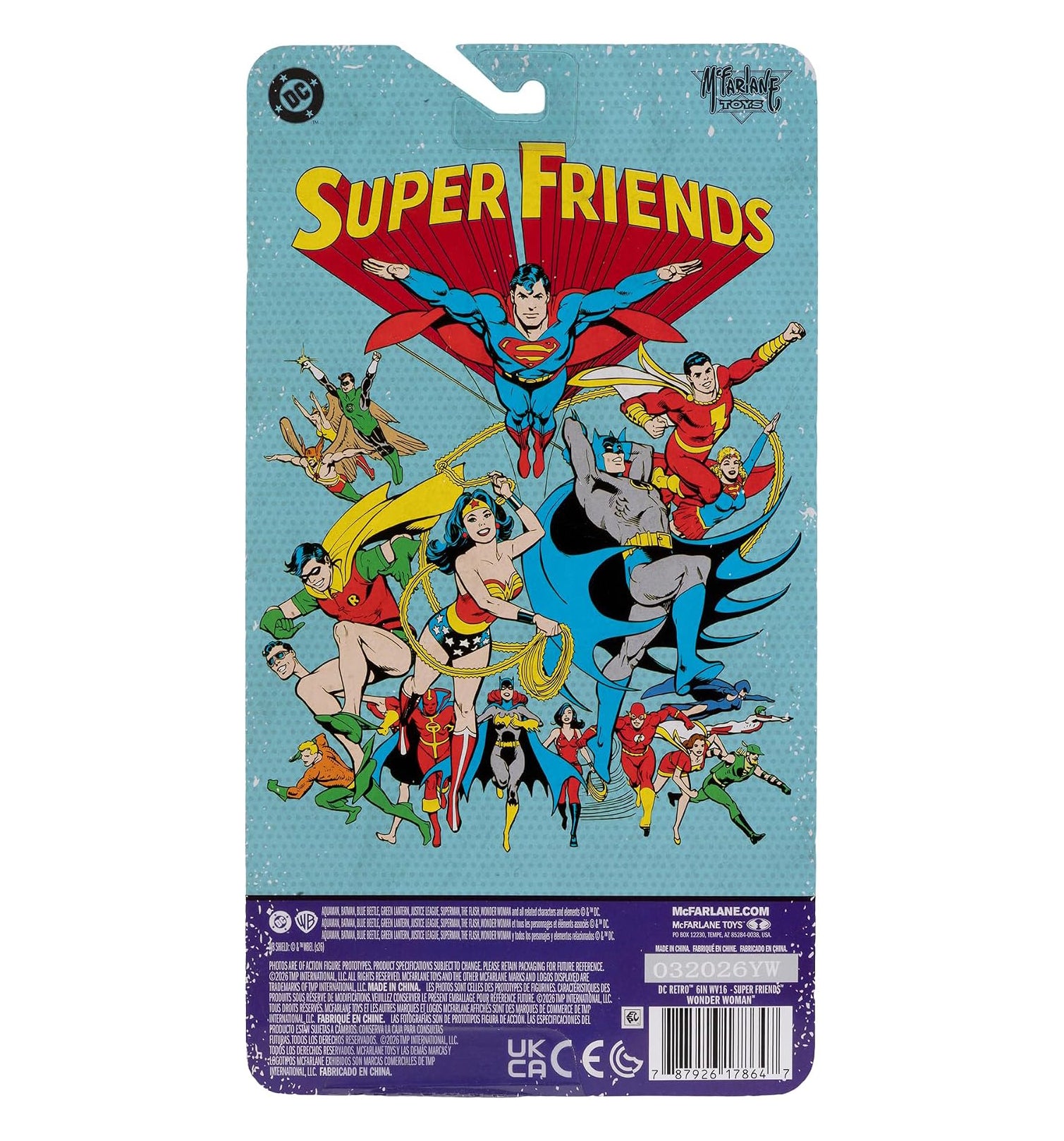 McFarlane Toys DC Retro - Super Friends Wonder Woman 6in Action Figure