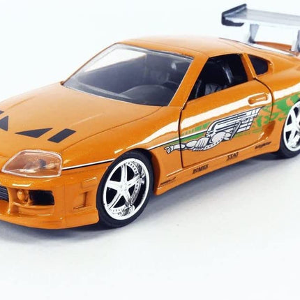 Fast & Furious Dom's Dodge Charger R/T & Brian's Toyota Supra 1:32 Die - Cast Cars