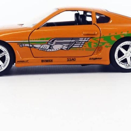 Fast & Furious Dom's Dodge Charger R/T & Brian's Toyota Supra 1:32 Die - Cast Cars