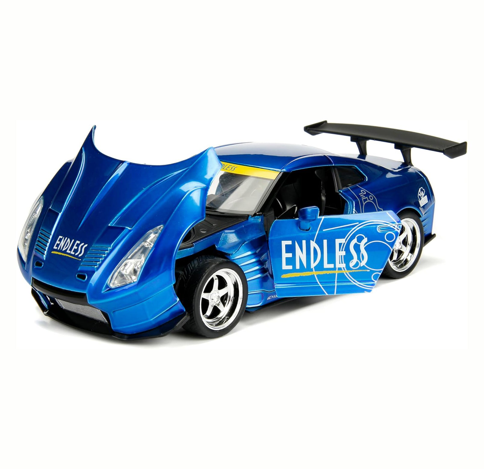 Jada Toys JDM Tuners 1:24 2009 Nissan GT-R R35 Ben Sopra Die-cast Car