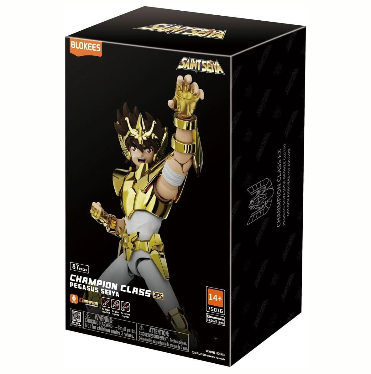 BLOKEES Figures - Saint Seiya Champion Class EX - Pegasus Seiya (Gold Cloth) Model Kit
