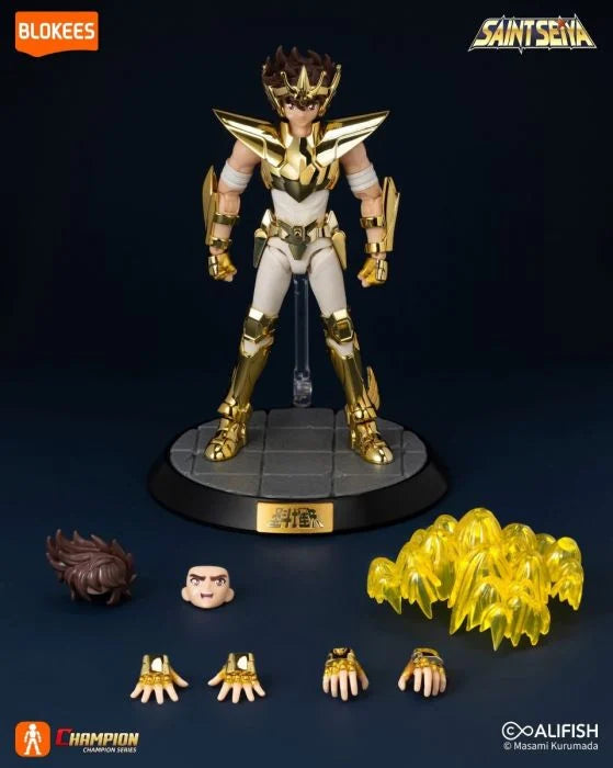 BLOKEES Figures - Saint Seiya Champion Class EX - Pegasus Seiya (Gold Cloth) Model Kit