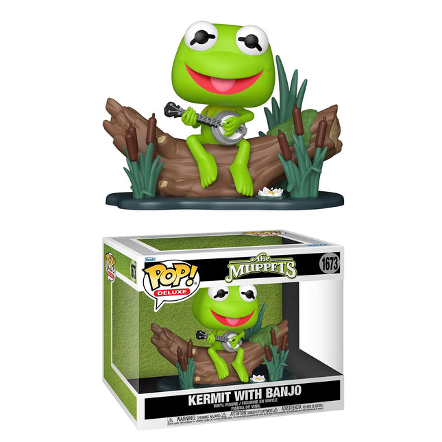 Funko Pop! #1637 Deluxe: The Muppets - Kermit with Banjo