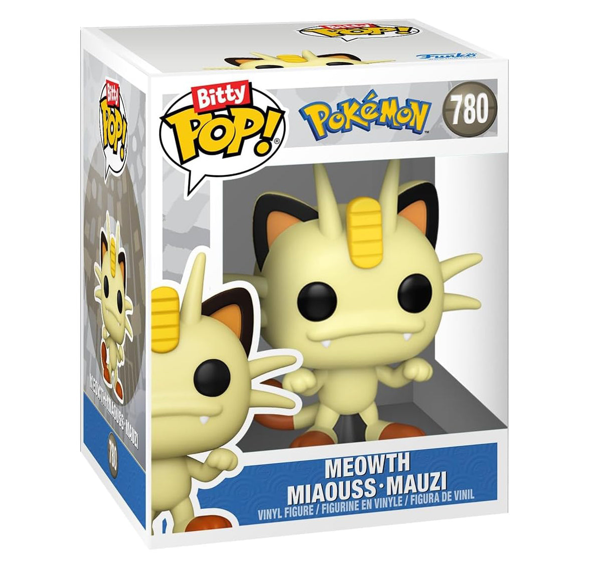 Funko Pop! Bitty Display: Pokemon - Poke Ball Display Shelf - Dragonite and Meowth