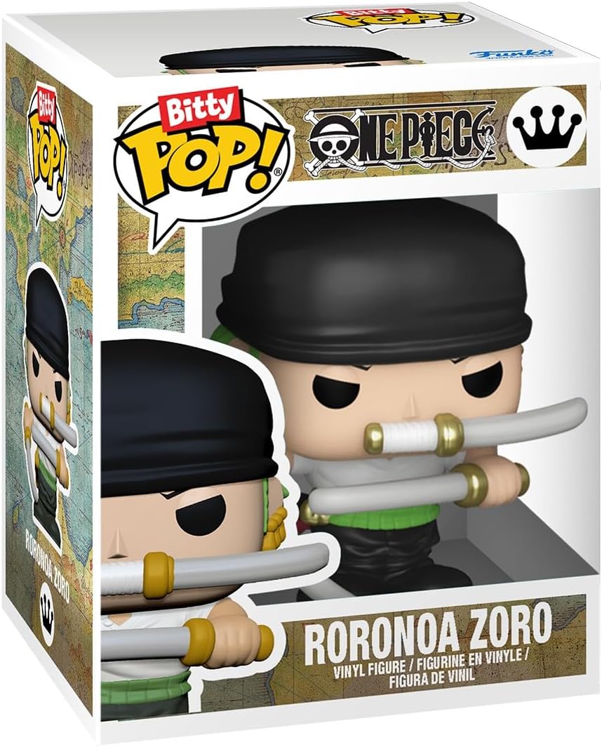 Funko Pop! Bitty Display: One Piece - Going Merry Display Shelf- Nami and Roronoa Zoro