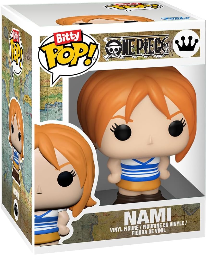 Funko Pop! Bitty Display: One Piece - Going Merry Display Shelf- Nami and Roronoa Zoro