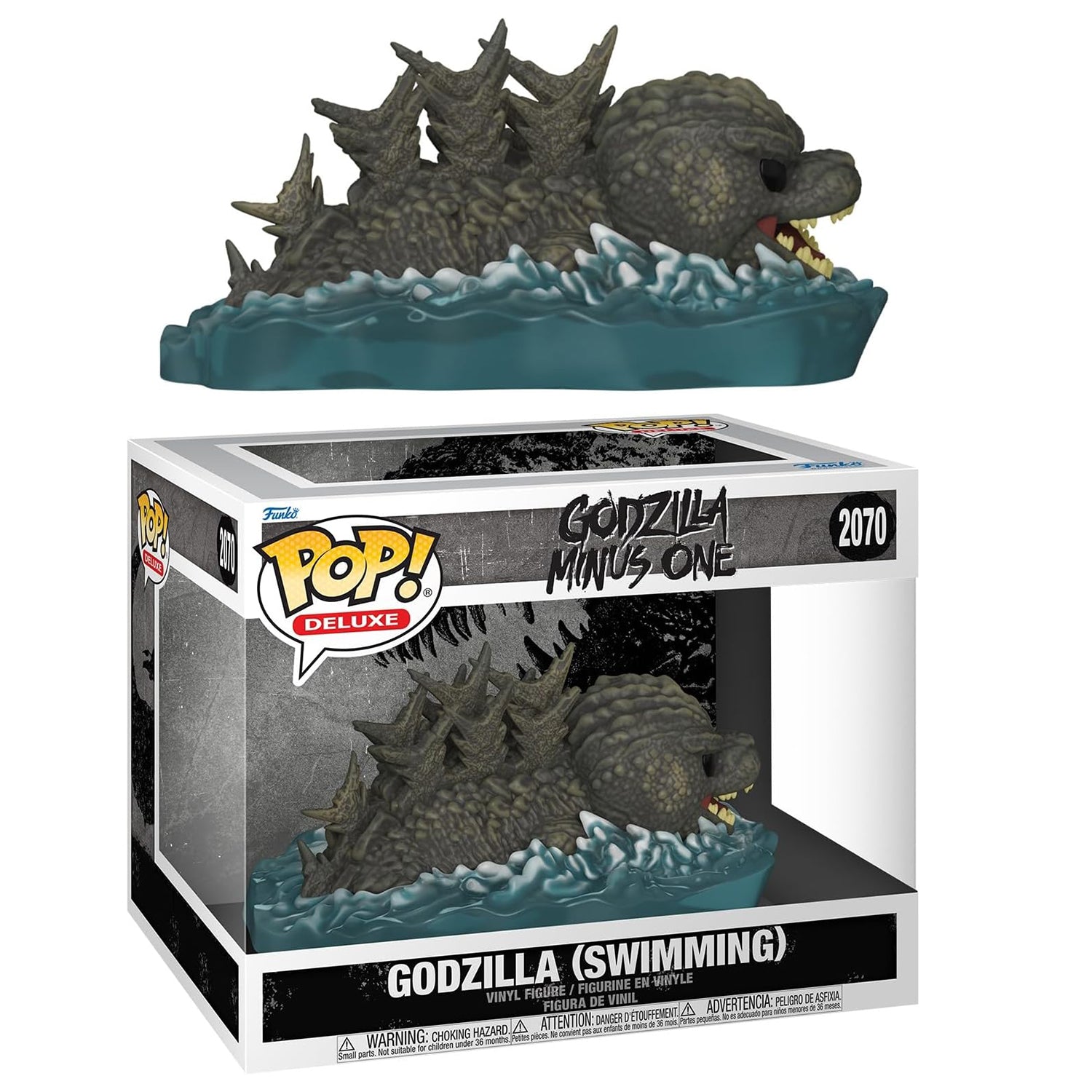 Funko POP! Deluxe #2070: Godzilla Minus One - Godzilla (Swimming)