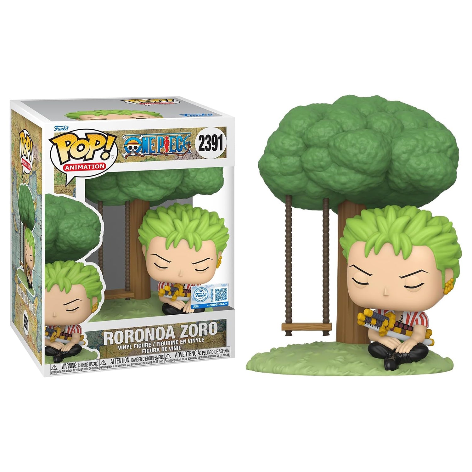 Funko POP! Animation #2391: One Piece - Roronoa Zoro (Funko Special Edition)