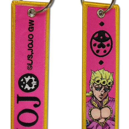 Jojo S4 - Giorno Fabric Keychain