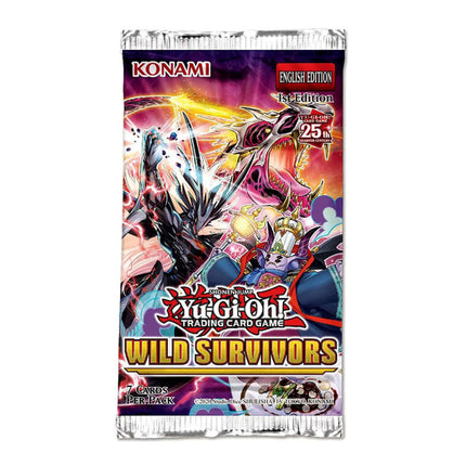 Konami Yu-Gi-Oh! TCG: Wild Survivors 1st Edition Boosters (ENGLISH EDITION)