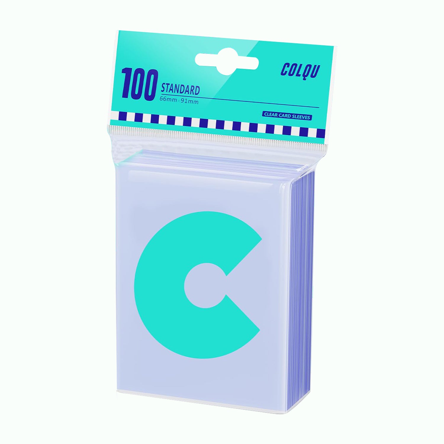 COLQU - Clear Standard Size Penny Sleeves (100 Count) "66mm x 91mm"