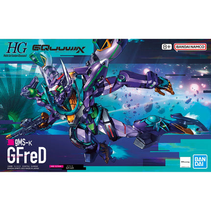 Bandai Hobby - 1/144 HG Mobile Suit Gundam GQuuuuuuX - gMS-K GFreD Model Kit