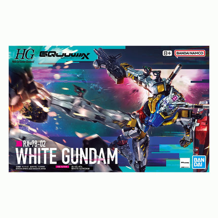 Bandai Hobby - 1/144 HG Mobile Suit Gundam GQuuuuuuX - RX-78-02 White Gundam Model Kit