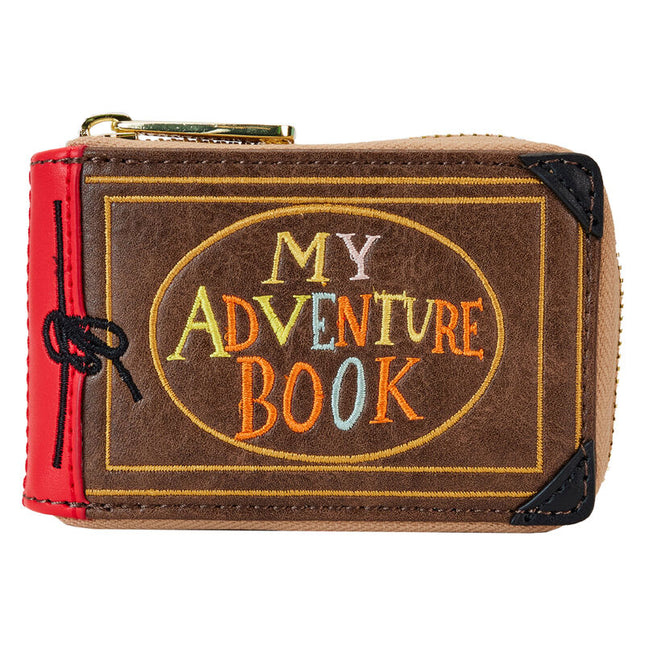 Pixar's Up - 15th Anniversary Adventure Book 4" Faux Leather Accordion Card Holder
