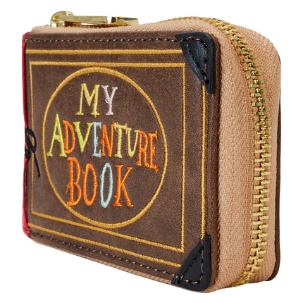 Pixar's Up - 15th Anniversary Adventure Book 4" Faux Leather Accordion Card Holder