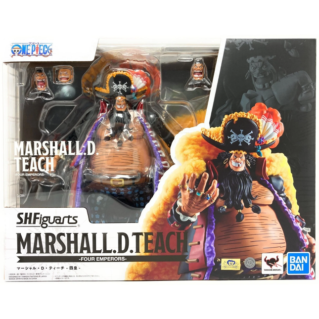 Tamashii Nation S.H. Figuarts One Piece - Marshall D. Teach -Four Emperors- Action Figure