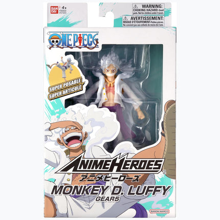 Anime Heroes - One Piece Monkey D. Luffy Gear 5 Action Figure