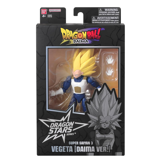 Dragon Stars Series - Dragon Ball DAIMA - Super Saiyan 3 Vegeta 6.5" Action Figure