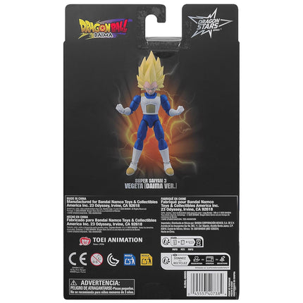 Dragon Stars Series - Dragon Ball DAIMA - Super Saiyan 3 Vegeta 6.5" Action Figure