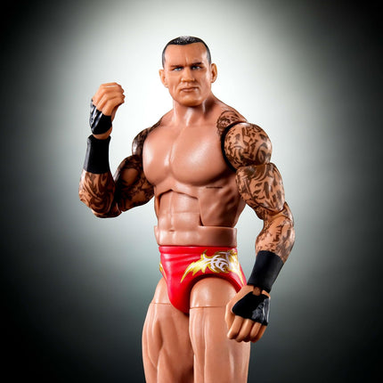 Mattel WWE Elite Collection Top Picks Action Figures & Accessories Set, 6-inch Collectible Randy Orton with Swappable Hands & Ring Gear