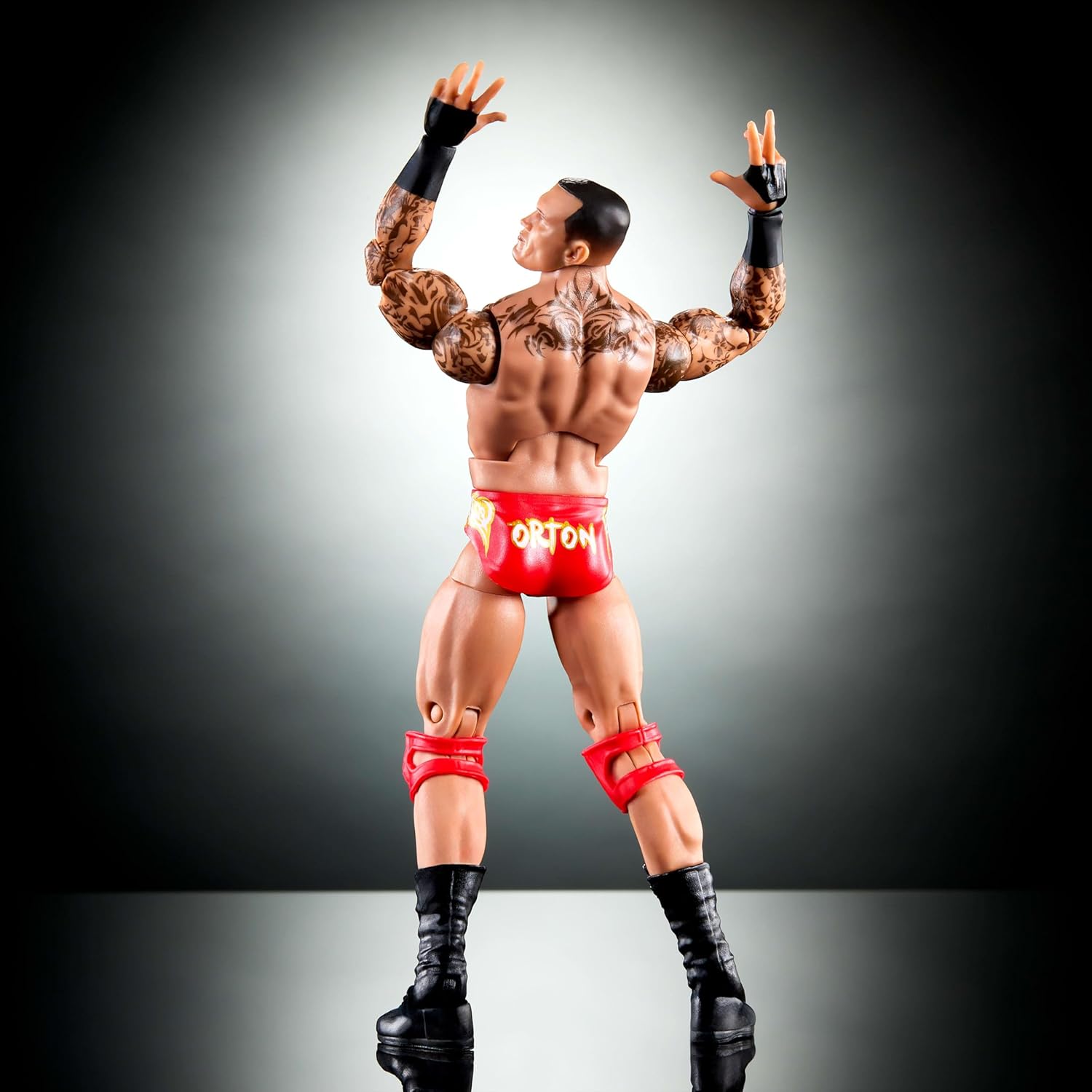 Mattel WWE Elite Collection Top Picks Action Figures & Accessories Set, 6-inch Collectible Randy Orton with Swappable Hands & Ring Gear