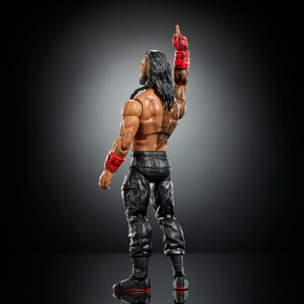 WWE Elite Collection Top Picks Action Figures & Accessories Set, 6-inch Collectible Roman Reigns with Swappable Hands & Ring Gear