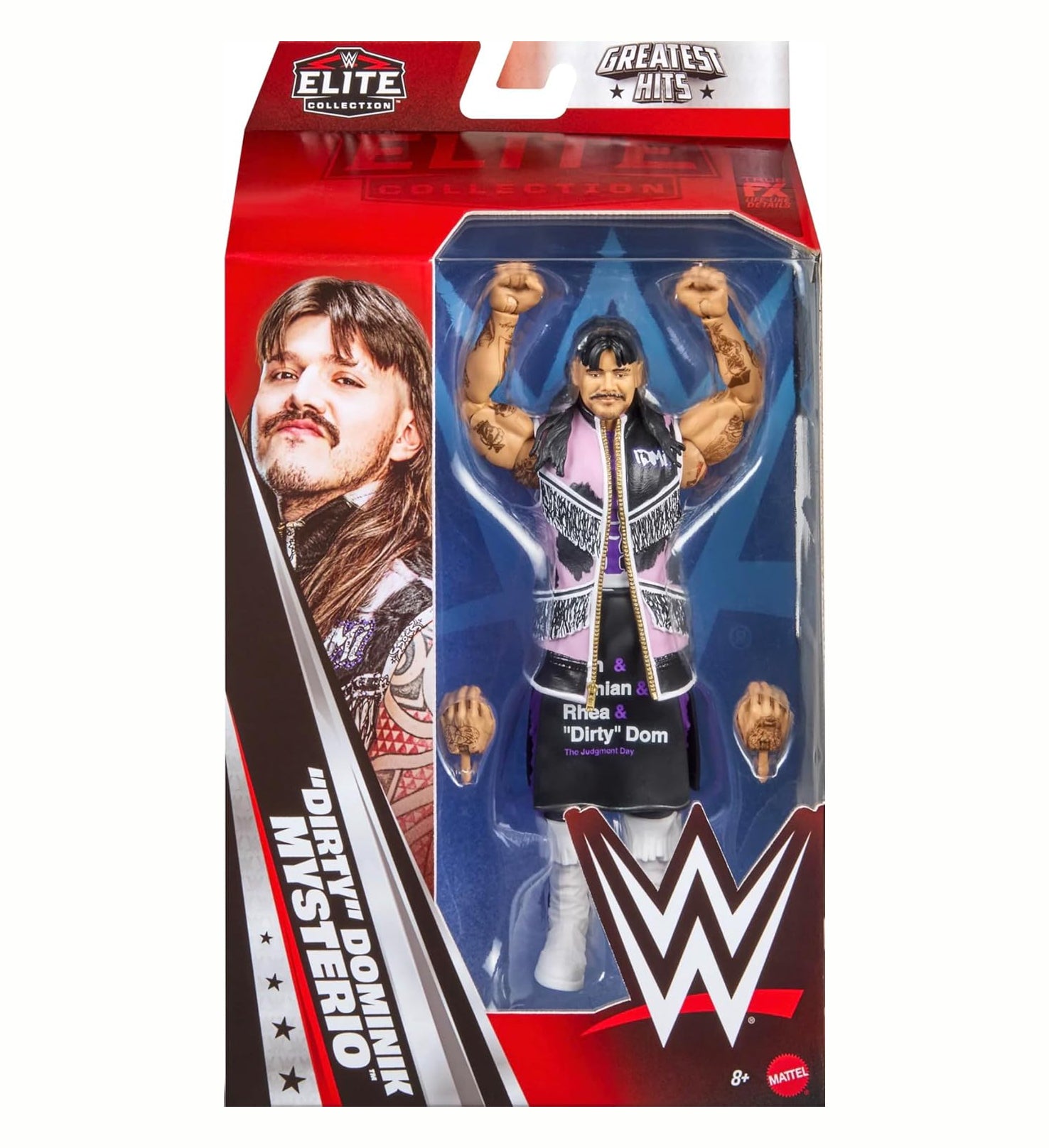 WWE Dirty Dominik Mysterio Mattel Elite Collection Greatest Hits Series 10 Wrestling Action Wrestler Figure